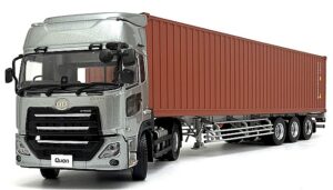 UD Quon Container Trailer scala 1:43 Kyosho