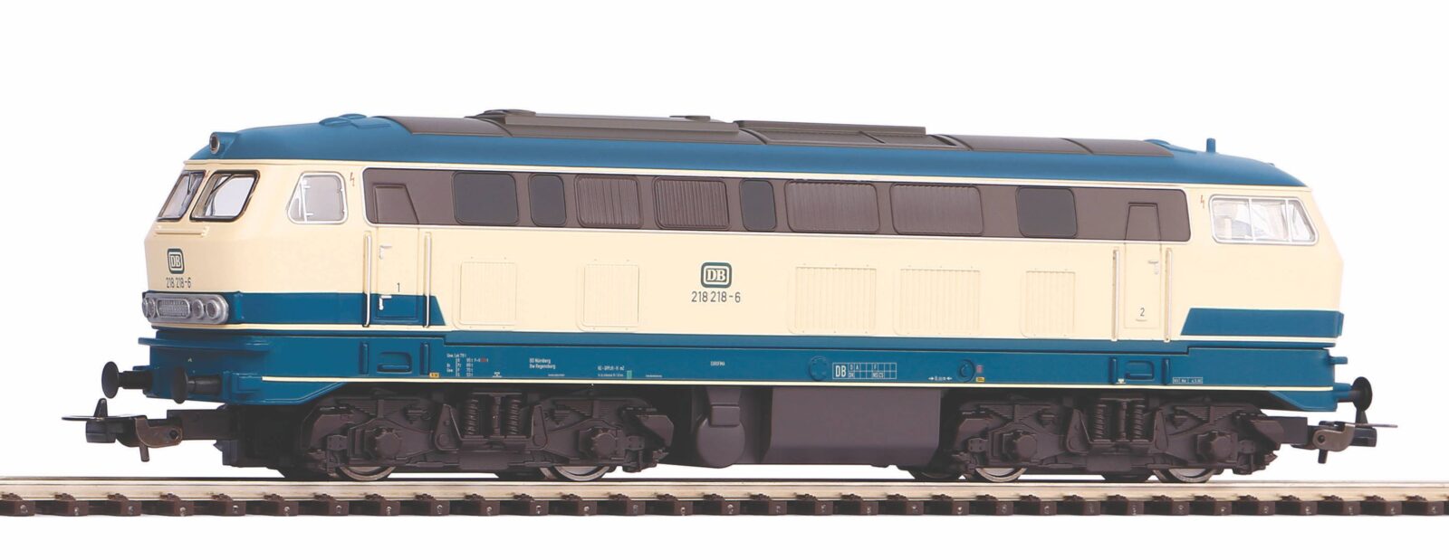 Locomotiva Diesel BR 218 delle DB Epoca IV incl. decoder compatibile mfx Scala H0 DS Modellismo Locomotiva Diesel BR 218 delle DB scala H0