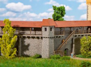 Set di pareti della città vecchia scala N