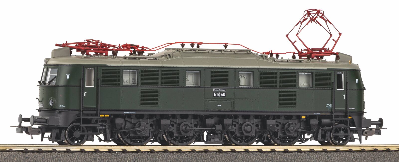Locomotiva Elettrica BR E 18 DR Epoca III Scala H0 DS Modellismo Locomotiva Elettrica BR E 18 DR scala H0