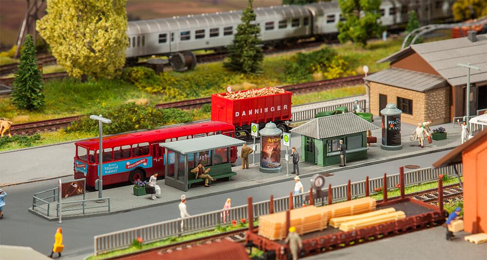 Stazione Scala H0 DS Modellismo Stazione scala H0 Faller