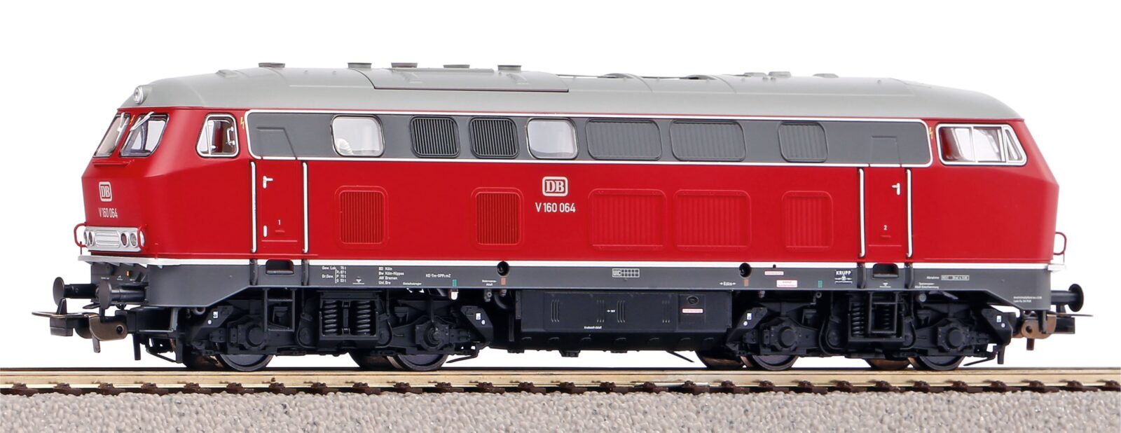 Locomotiva Diesel BR V 160 DB Epoca III Scala H0 DS Modellismo Locomotiva Diesel BR V 160 DB Epoca scala H0
