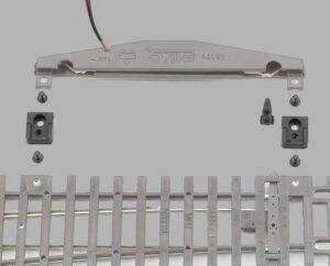 Kit x l’installazione del motore x scala H0