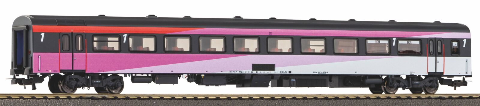 Carrozza Passeggeri ICR 1^ Classe Fyra Epoca V Scala H0 DS Modellismo Carrozza Passeggeri ICR 1^ Classe scala H0
