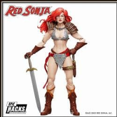 Red Sonja Epic H.a.c.k.s. Action Figure Red Sonja DS Modellismo Red Sonja Epic H.a.c.k.s. Action Figure Red Sonja