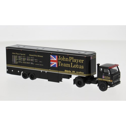 Volvo F 89 Renntransport-sz 1973 John Player Team Lotus 1:87 DS Modellismo Volvo F 89 Renntransport-sz 1973 John Player Team Lotus 1:87