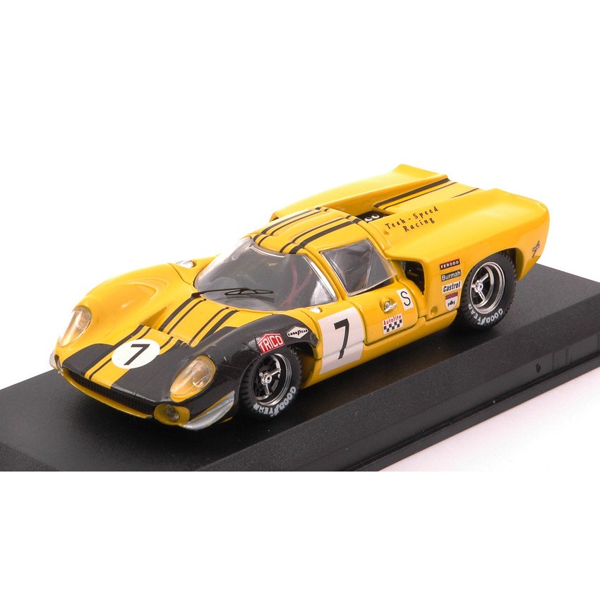 Lola T70 Coupe' N.7 8th Brands Hatch 1969 Craft-Liddel 1:43 DS Modellismo Lola T70 Coupe' N.7 8th Brands Hatch 1969 Craft-Liddel 1:43