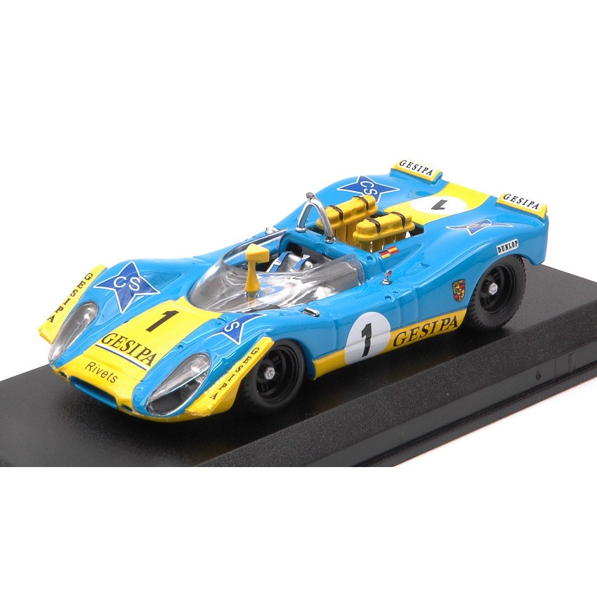 Porsche 908/2 N.1 Winner 6H Jarama 1970 Alex Soler Roig-Neuhaus 1:43 DS Modellismo Porsche 908/2 N.1 Winner 6H Jarama 1970 Alex Soler Roig-Neuhaus 1:43
