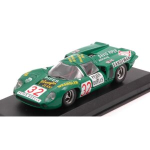 Lola T 70 Coupe N.32 DNF 1000 KM Zeltweg 1969 Piper-Quester 1:43