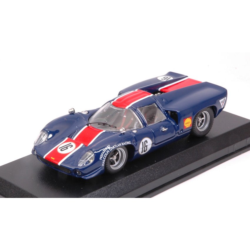 Lola T70 Coupe' N.16 Norisring 1969 B.Muir 1:43 DS Modellismo Lola T70 Coupe' N.16 Norisring 1969 B.Muir 1:43