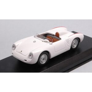 Porsche 550 RS 4 Cil.110 Cv 1957 White 1:43