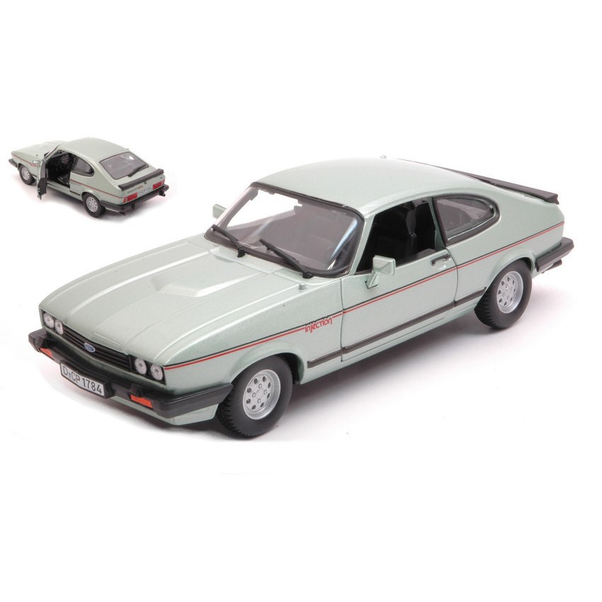 Ford Capri 1982 Light Green 1:24 DS Modellismo Ford Capri 1982 Light Green 1:24