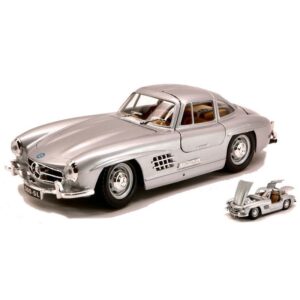 Mercedes 300 SL 1954 Silver 1:24