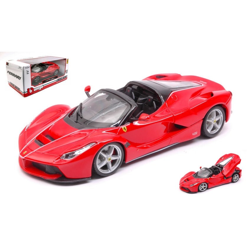 Ferrari La Ferrari Aperta Red 1:24 DS Modellismo Ferrari La Ferrari Aperta Red 1:24