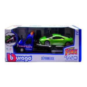 Lamborghini Huracan + Flatbed Transporter 1:43