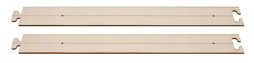 Laser-Street strada dritta (2 pezzi) Scala N DS Modellismo Laser-Street strada dritta (2 pezzi) scala N