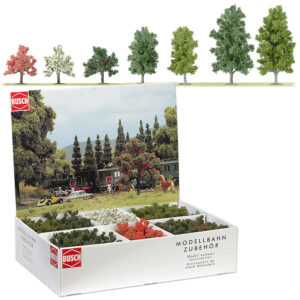 Confezione sfusa: 45 alberi scala H0