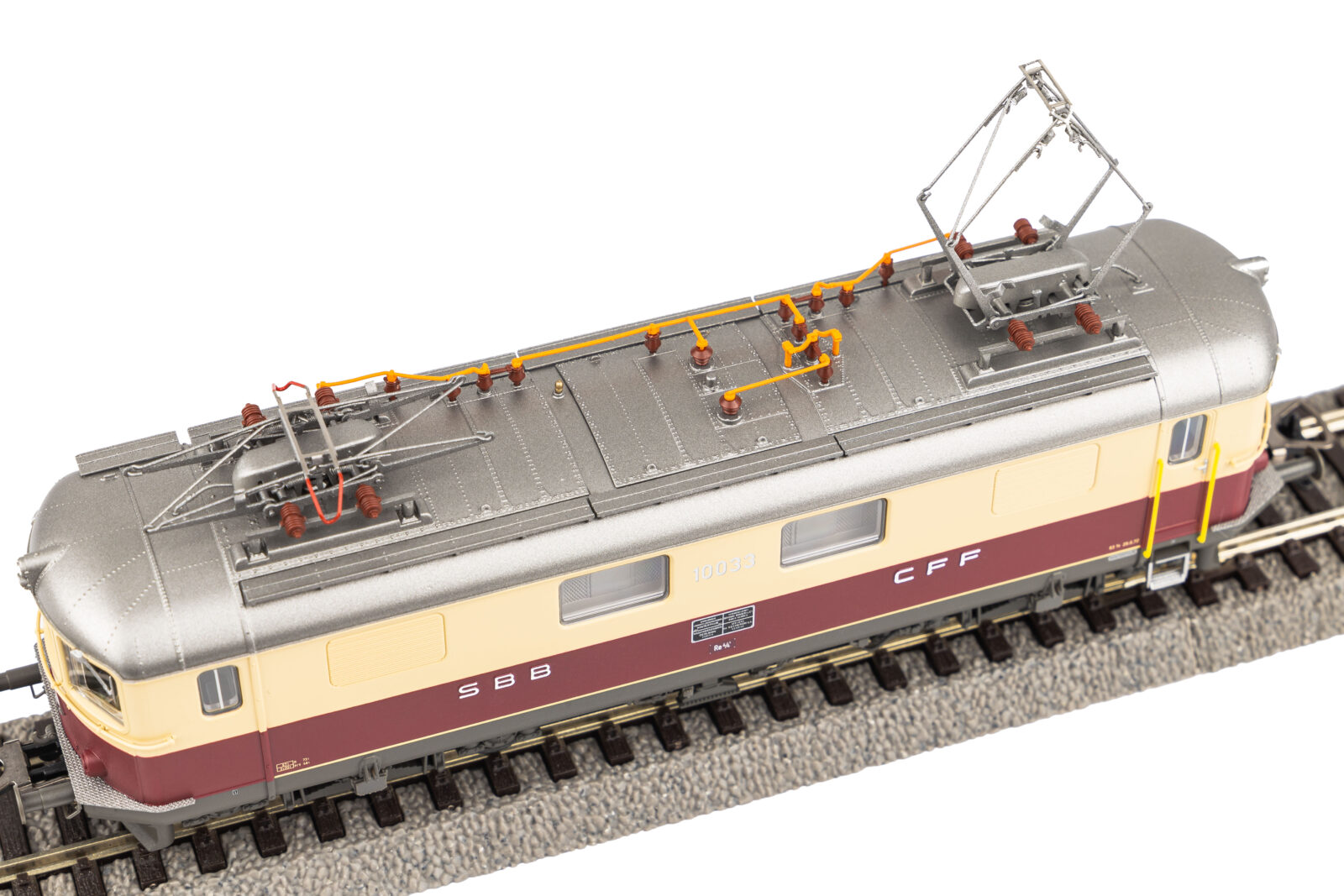 Locomotiva Elettrica / Sound Re 4/4 10033 TEE SBB IV Versione C.A., incl. PIKO SoundDecoder Scala H0 DS Modellismo Locomotiva Elettrica / Sound Re 4/4 scala H0
