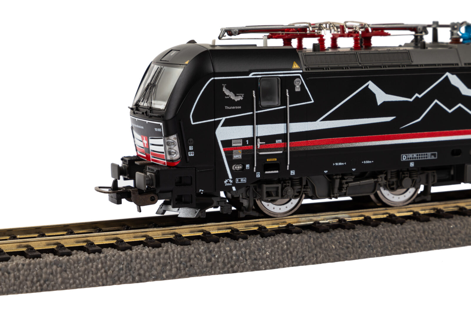 Locomotiva Elettrica BR 193 Lago di Thun SBB Epoca VI Scala H0 DS Modellismo Locomotiva Elettrica BR 193 Lago scala H0