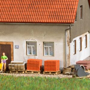 Pallet «cantiere» scala H0 Busch