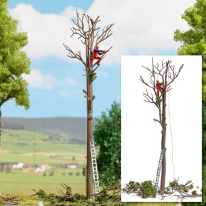 Set d'azione: Cura degli alberi scala H0