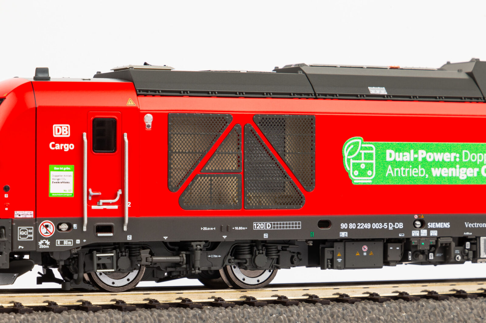 Locomotiva Elettrica - Diesel / Sound "dual mode" BR 249 DB AG Epoca VI Scala H0 DS Modellismo Locomotiva Elettrica Diesel / Sound scala H0