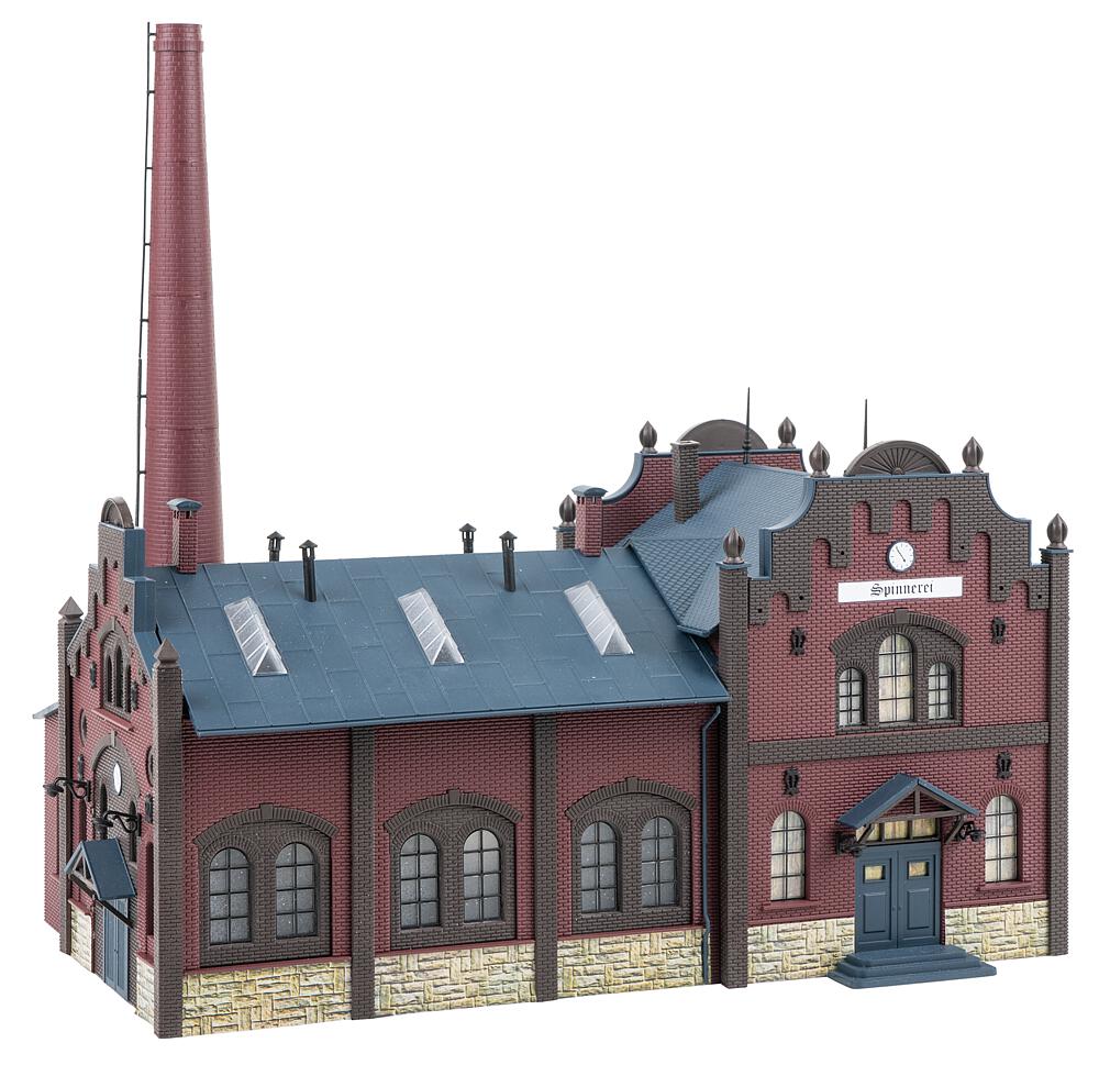 Fabbrica con camino Scala H0 DS Modellismo Fabbrica camino scala H0 Faller