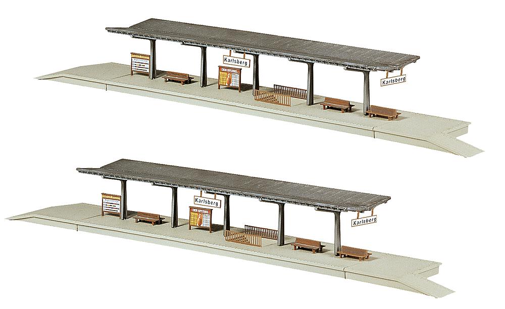 2 Piattaforme Scala N DS Modellismo 2 Piattaforme scala N Faller