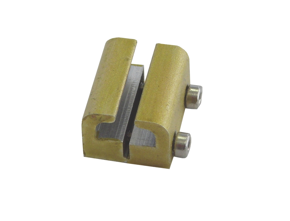 Morsetto per rotaia, da applicare sopra scarpetta in metallo Scala G DS Modellismo Morsetto per rotaia, da applicare scala G