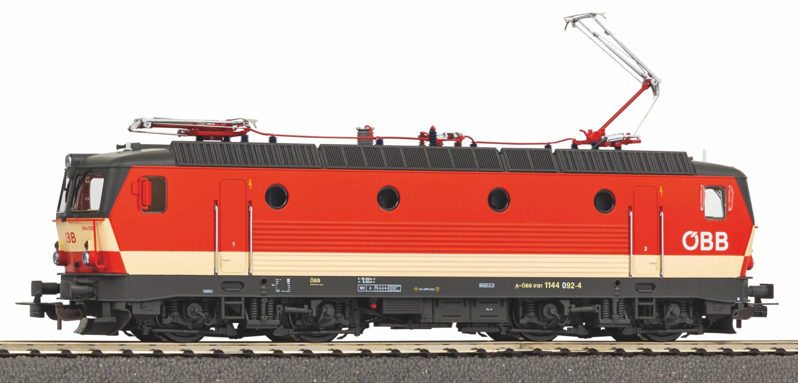 Locomotiva Elettrica Rh 1144 ÖBB Epoca V Scala H0 DS Modellismo Locomotiva Elettrica Rh 1144 ÖBB scala H0