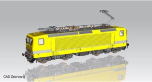 Locomotiva Elettrica BR 143 Bahnbau scala TT