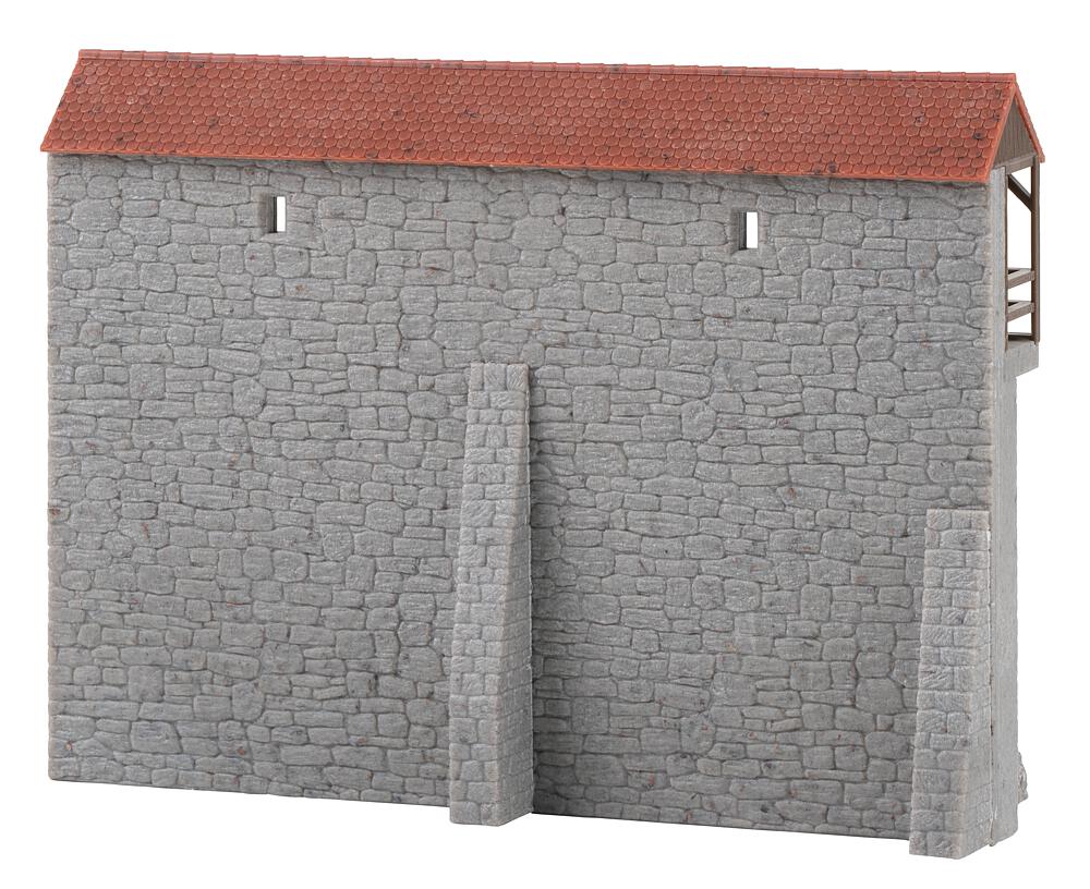 Mura della città vecchia con ampliamento Scala H0 DS Modellismo Mura della città vecchia scala H0