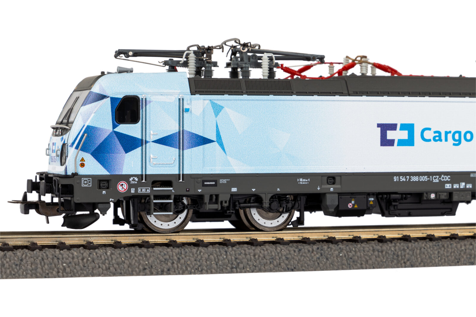 Locomotiva elettrica BR 388 ÈD Cargo Epoca VI Scala H0 DS Modellismo Locomotiva elettrica BR 388 ÈD scala H0