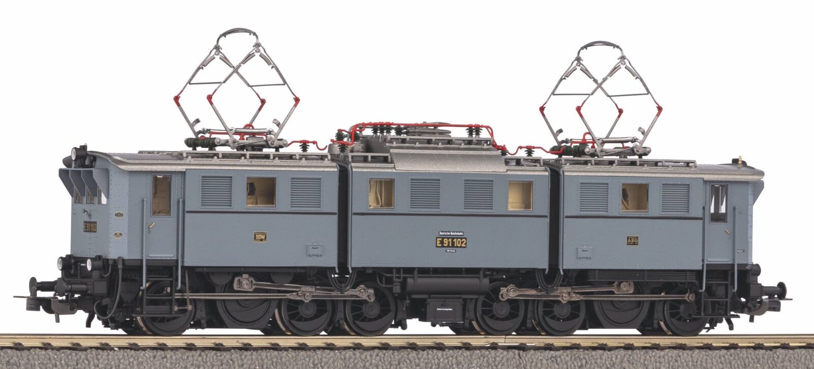 Locomotiva elettrica / Sound BR E 91 DRG Epoca II Scala H0 DS Modellismo Locomotiva elettrica / Sound BR scala H0