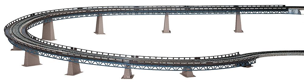 Set ponte di salita e discesa Scala H0 DS Modellismo Set ponte di salita e discesa scala H0