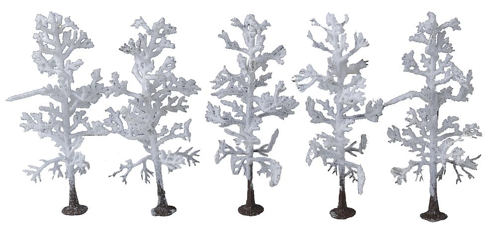 5 Alberi innevati DS Modellismo 5 Alberi innevati Faller
