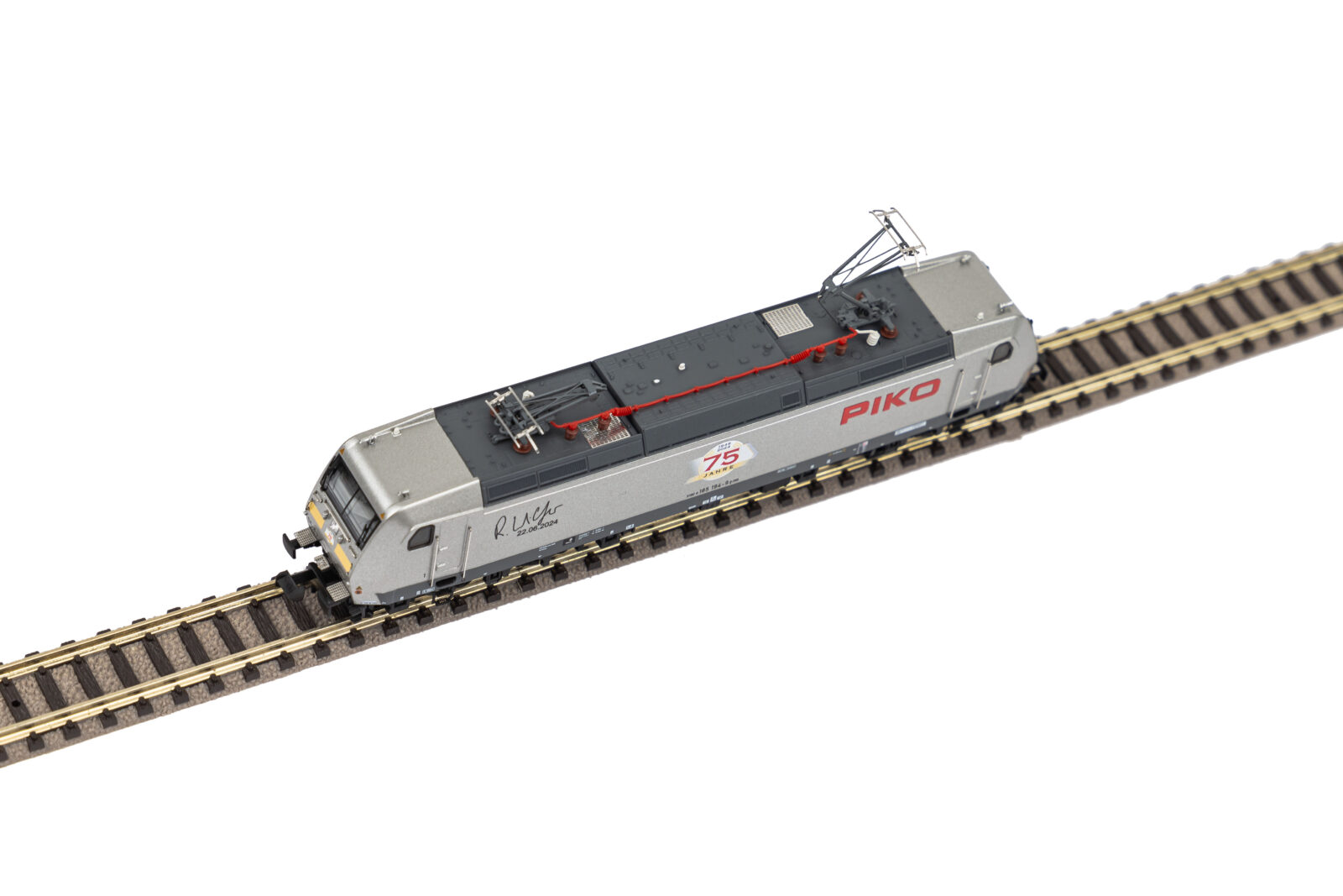 Locomotiva Elettrica BR 185 "PIKO Jubiläum" Scala N DS Modellismo Locomotiva Elettrica BR 185 "PIKO scala N