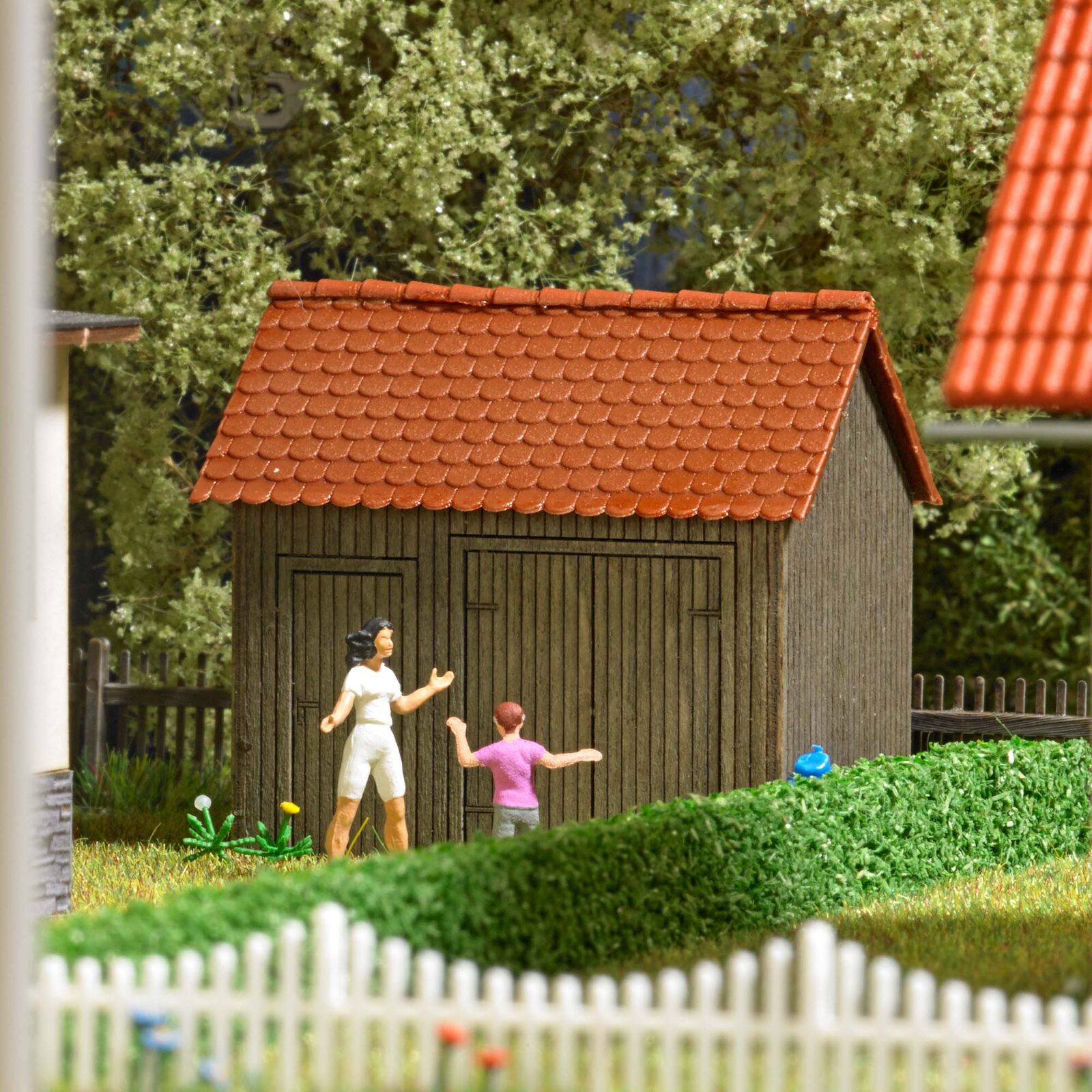 Capanno per attrezzi Scala H0 DS Modellismo Capanno per attrezzi scala H0 Busch