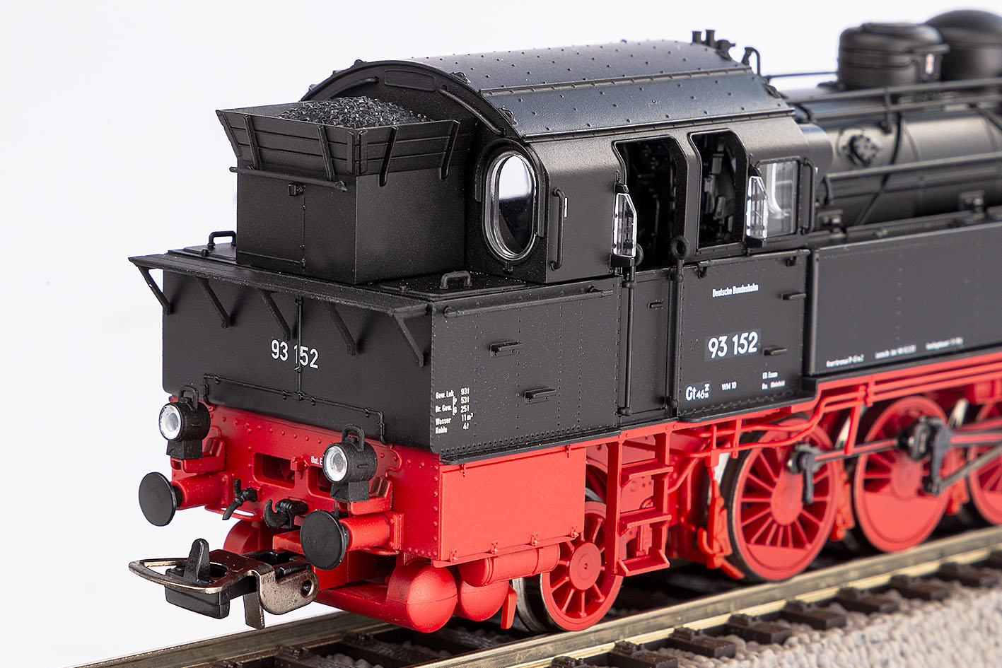 Locomotiva a vapore BR 93.0 DB Epoca III Scala H0 DS Modellismo Locomotiva a vapore BR 93.0 DB scala H0 - vista 3