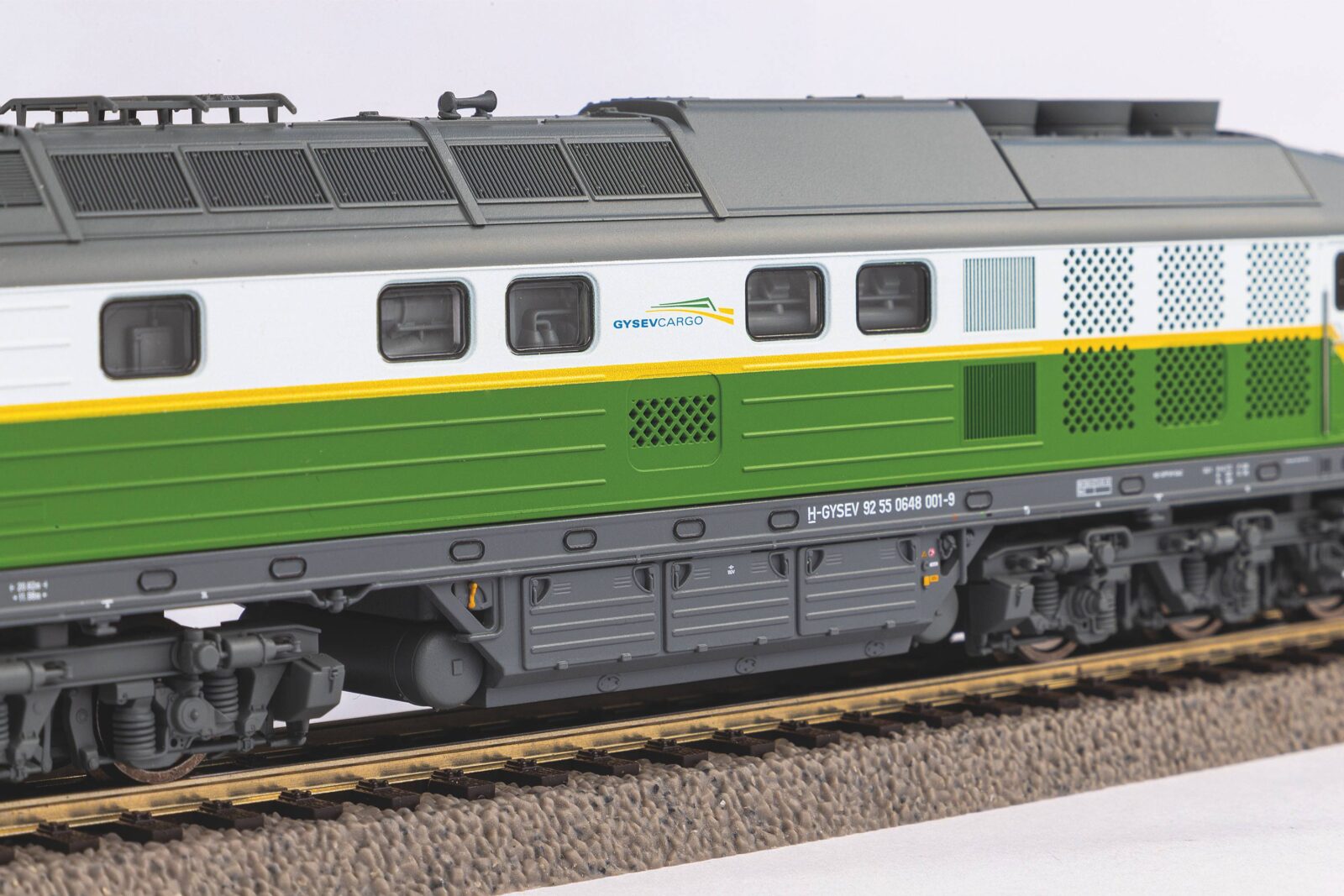 Locomotiva Diesel Rh 648 Gysev Epoca VI Scala H0 DS Modellismo Locomotiva Diesel Rh 648 Gysev scala H0