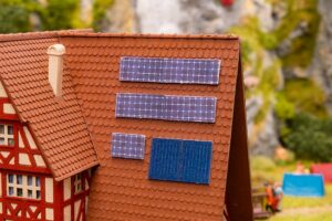 Impianto Fotovoltaico scala H0 Faller