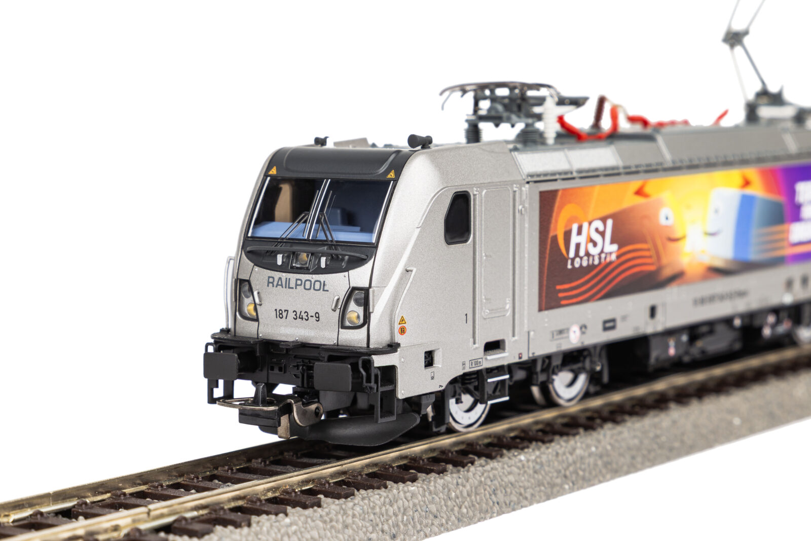 Locomotiva Elettrica / Sound BR 187 HSL Epoca VI - Versione in Corrente Alternata Scala H0 DS Modellismo Locomotiva Elettrica / Sound BR 187 scala H0