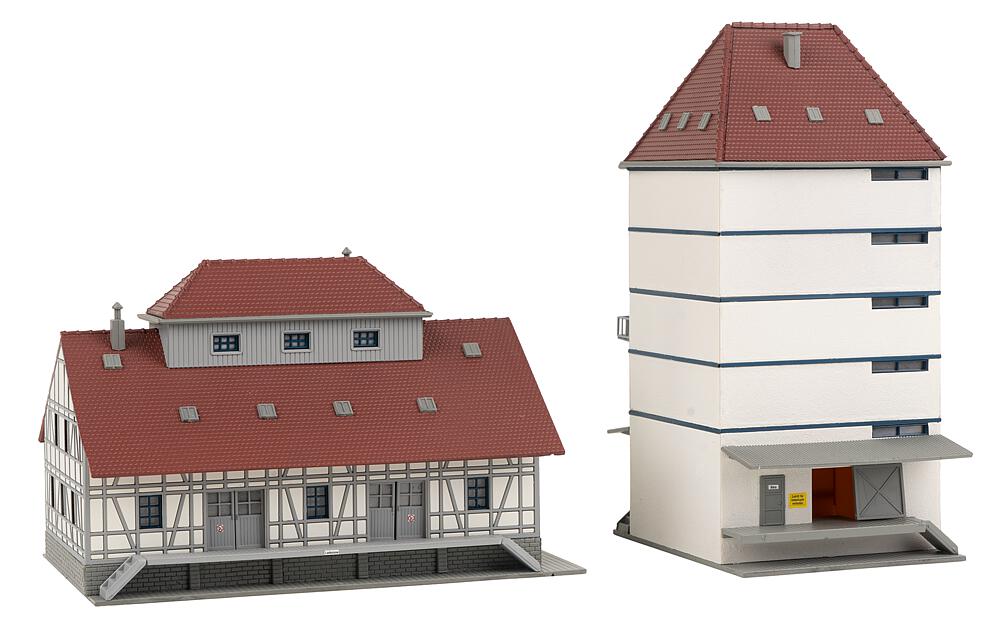 Magazzino COOP Scala N DS Modellismo Magazzino COOP scala N Faller