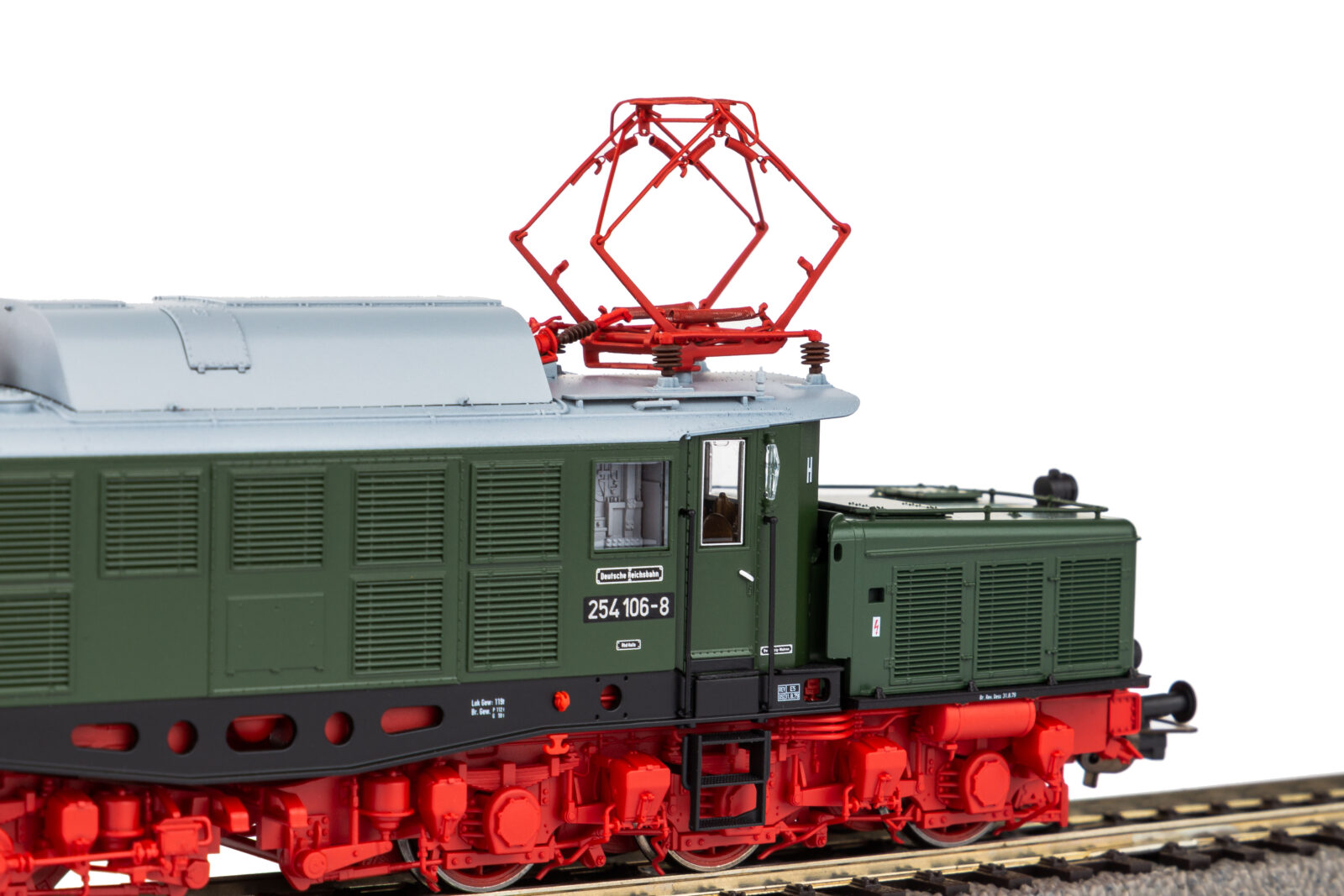 Locomotiva Elettrica BR 254 DR Epoca IV Scala H0 DS Modellismo Locomotiva Elettrica BR 254 DR scala H0