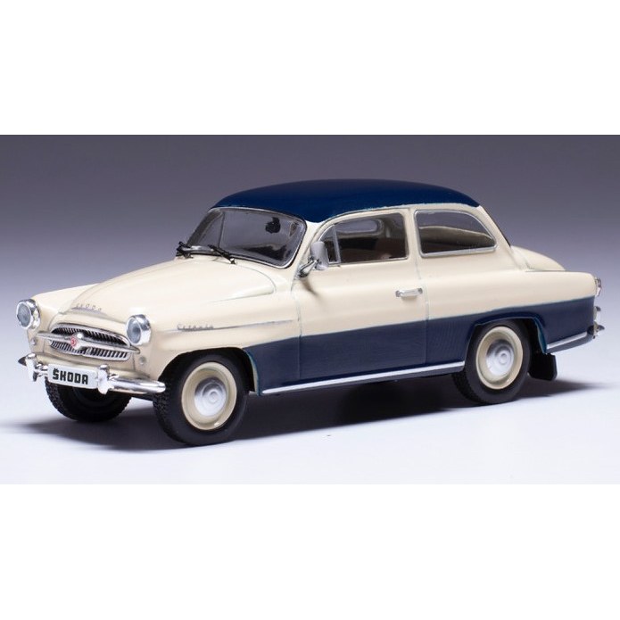 Skoda Octavia 1959 Beige/Blue 1:43 DS Modellismo Skoda Octavia 1959 Beige/Blue 1:43