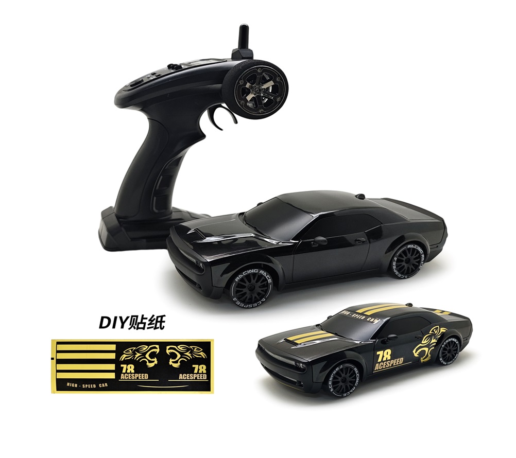 1/20 4WD 2.4G RC Drifting Car Full-Proportional - Black DS Modellismo 4WD 2.4G RC Drifting Car Full-Proportional