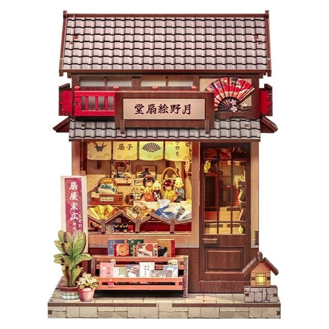 Miniature House Model Kit Tsukino Eogi-dou 19 x 14 cm DS Modellismo Miniature House Model Kit Tsukino Eogi-dou 19 x 14 cm