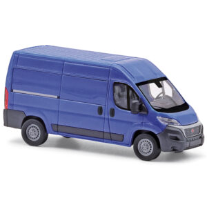 Fiat Ducato, blu scala H0 Busch