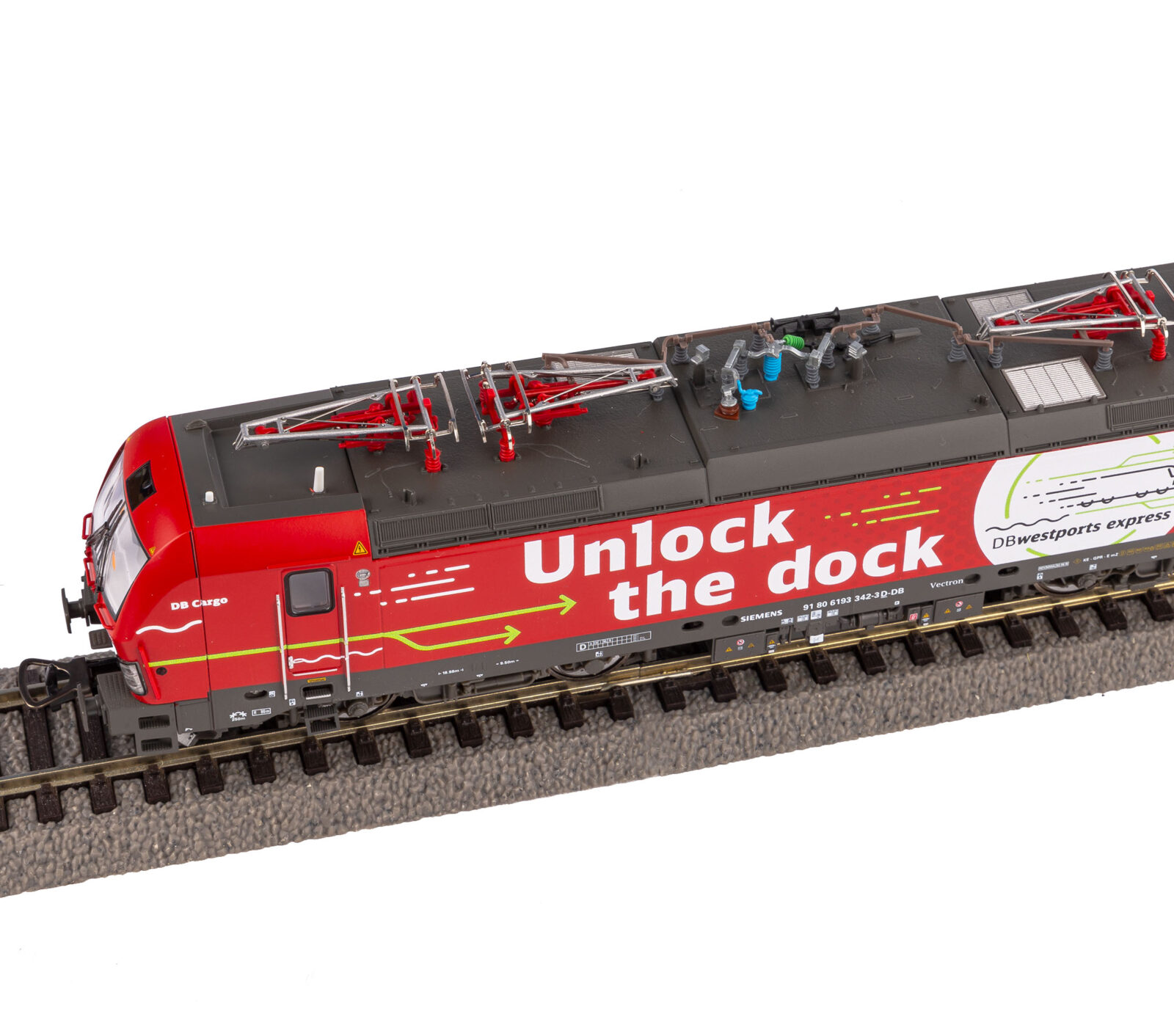 Locomotiva elettrica BR 193 342 Unlock the dock Epoca VI Scala H0 DS Modellismo Locomotiva elettrica BR 193 342 scala H0