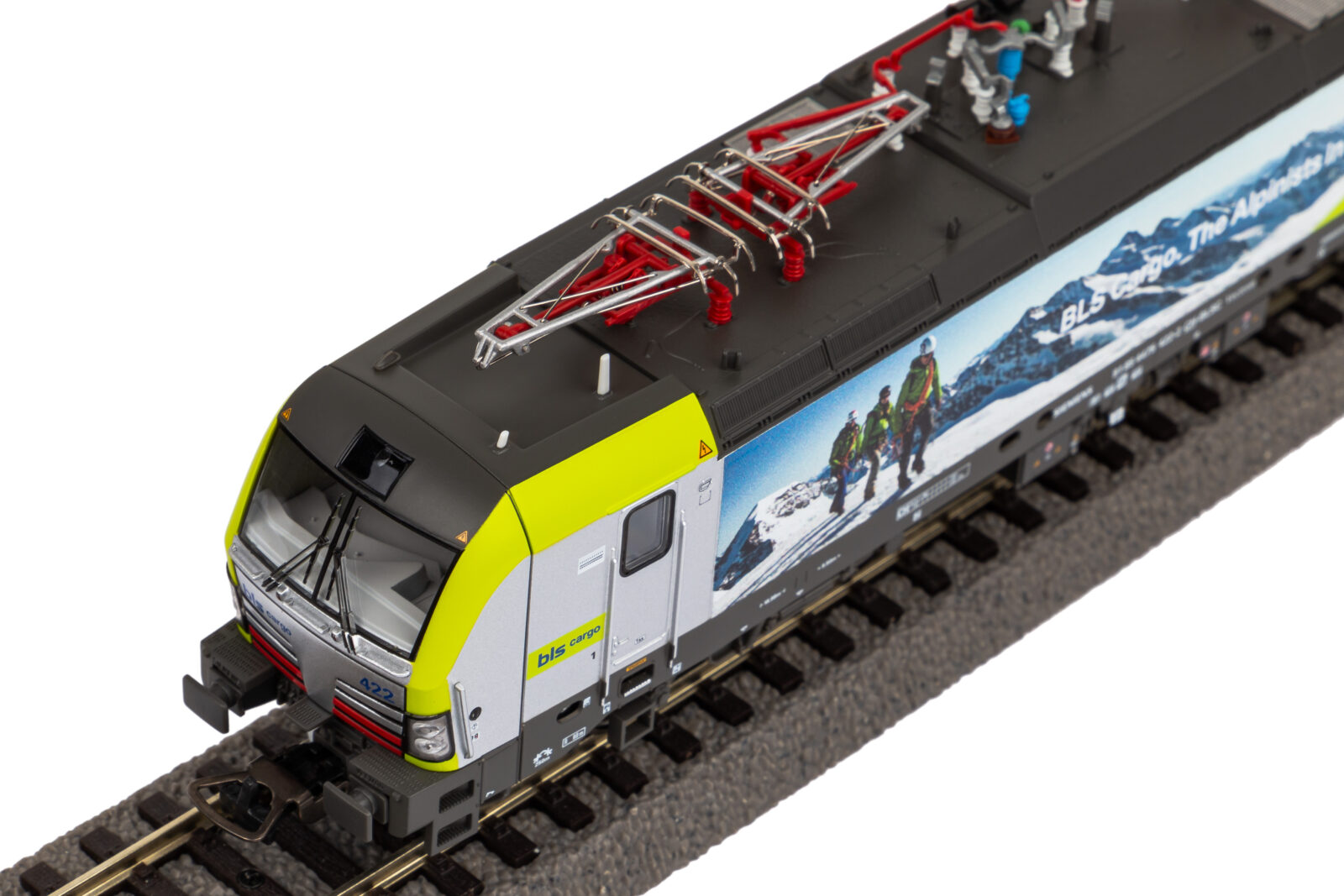 Locomotiva Elettrica Vectron New Alpinisti BLS Epoca VI Scala H0 DS Modellismo Locomotiva Elettrica Vectron scala H0